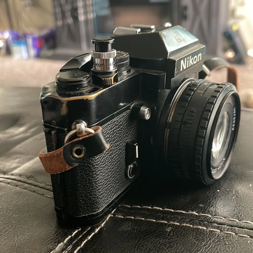 Nikon 50mm Antique Film Camera
